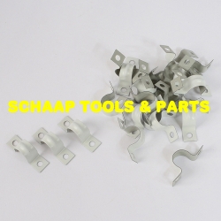 Installatiebuis pijpbeugel JMV metaal wit 16 mm - 5/8 inch | 9100008